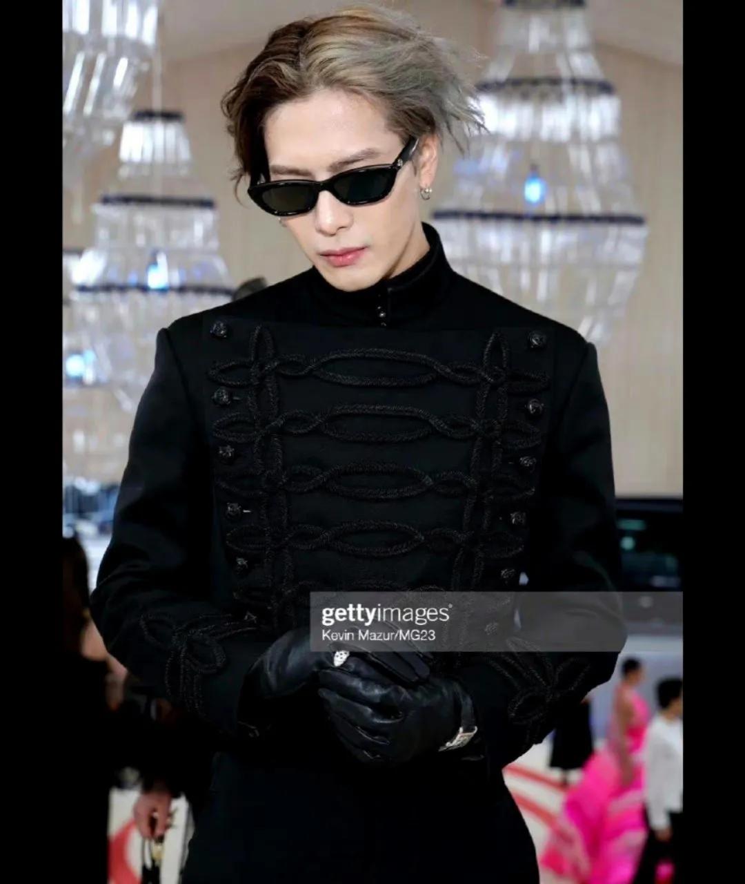 Michelle Yeoh with Wang Jiaer's left hand and He Chaofeng with his ...