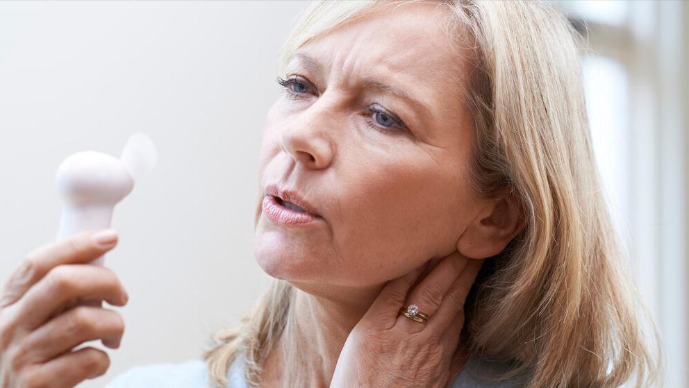 Menopausal finger swelling, pain, stiffness, what diseases indicate