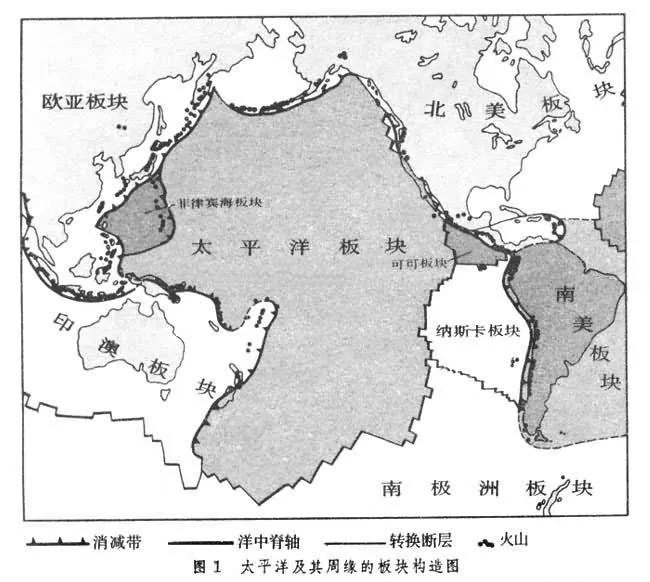 Threedimensional topographic map of the Pacific Ocean iNEWS