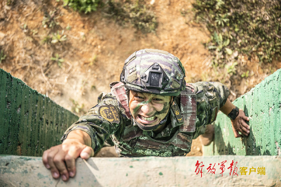 actual combat drill to sharpen iron fist iNEWS