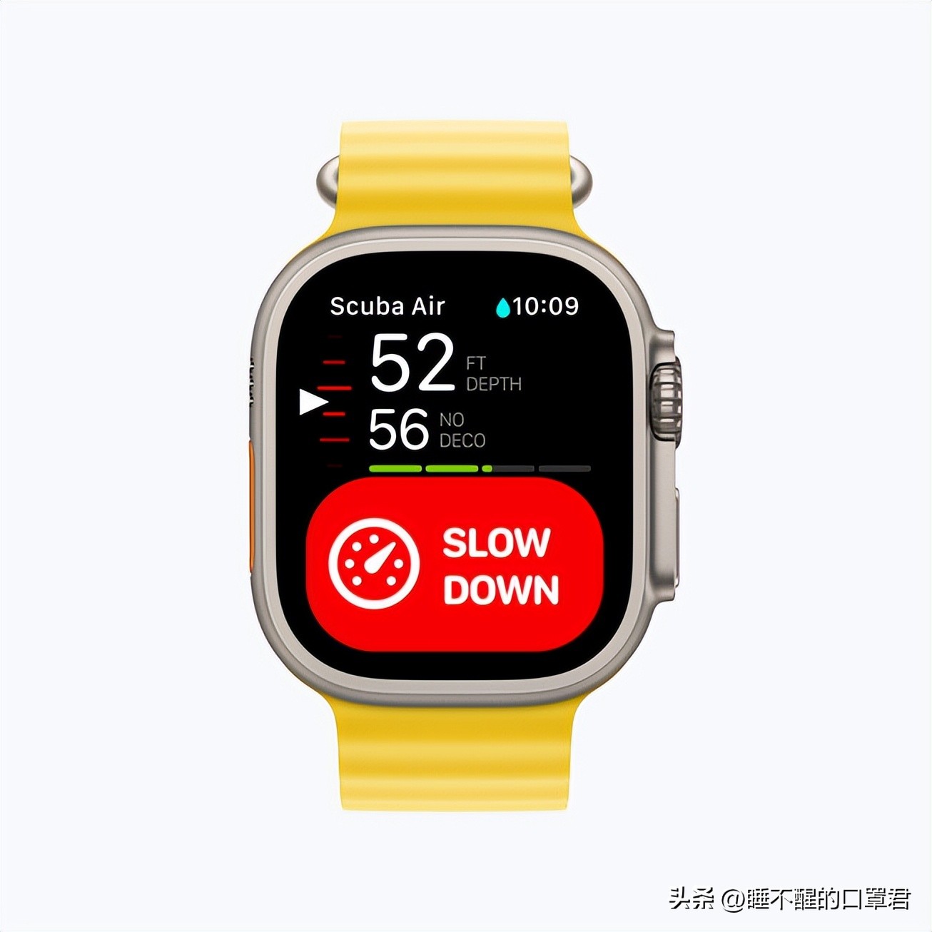 The Oceanic+ app turns watch ultra into an underwater computer, good