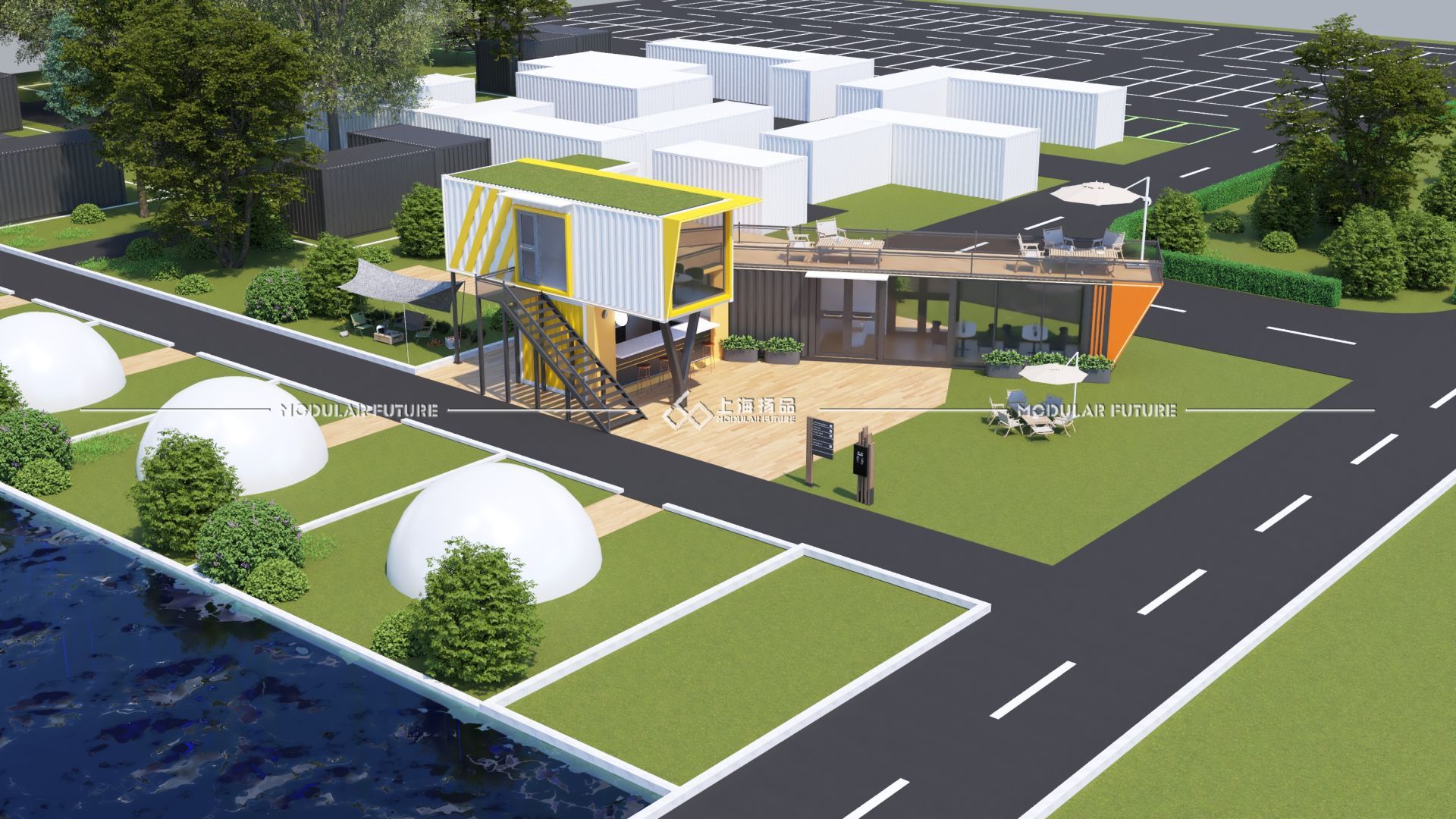 Harmony with nature, container camp: an innovative choice for camp ...