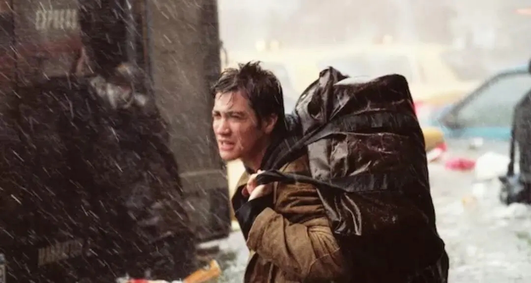 The movie "The Day After Tomorrow", an epic disaster movie, the impact ...