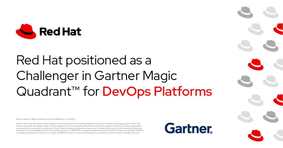 Red Hat Named a Challenger in Gartner's Magic Quadrant for DevOps