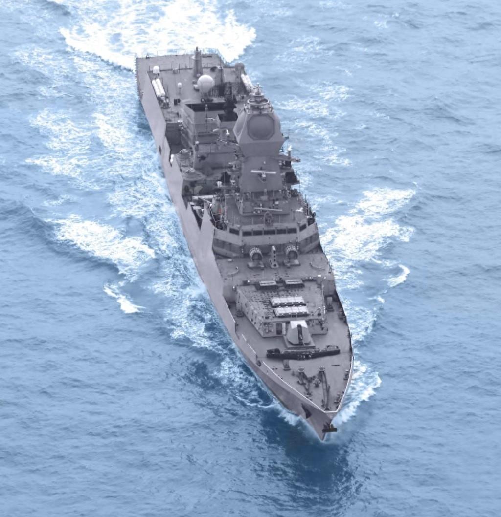 The third P-15B guided missile destroyer of the Indian Navy has been ...