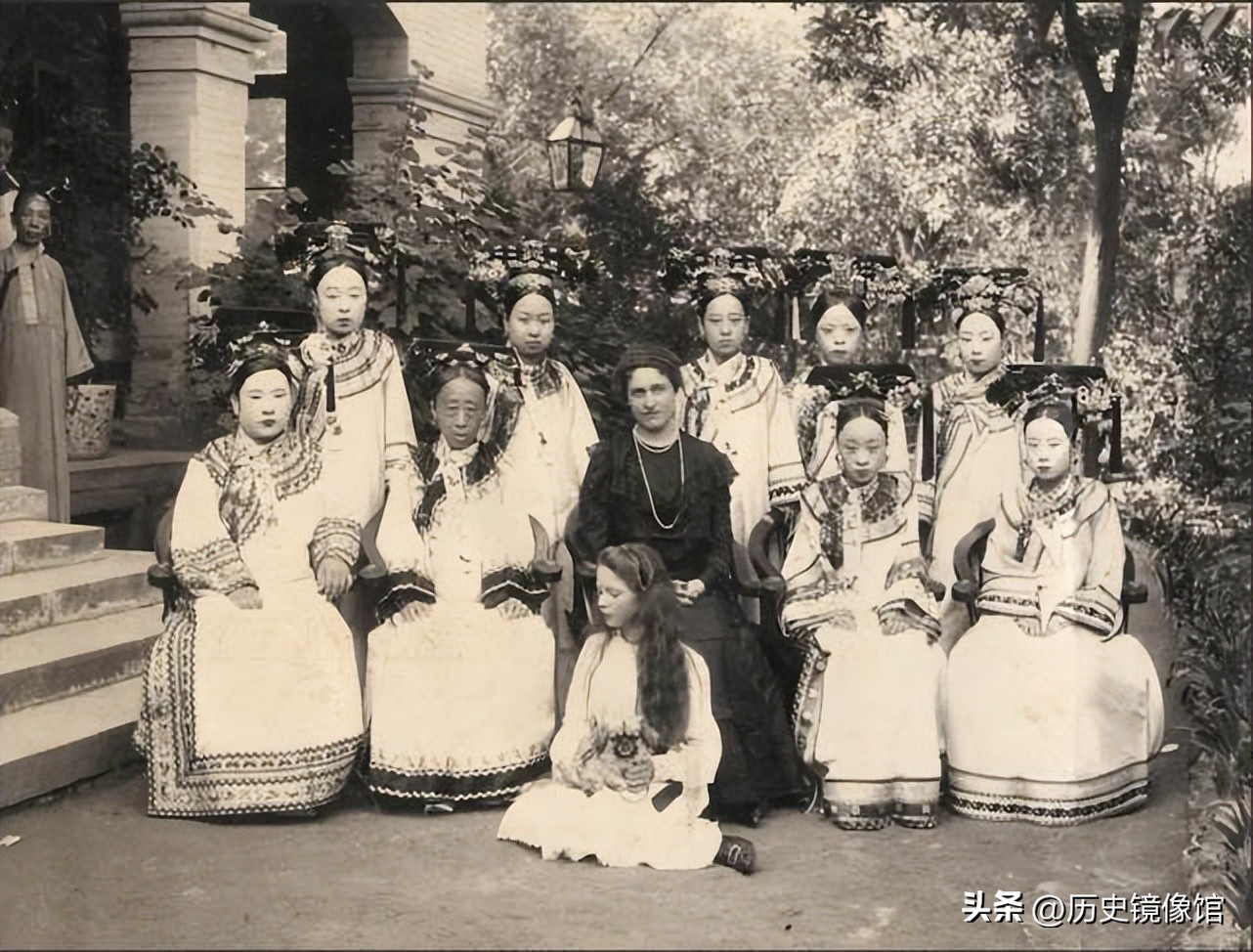 Old photos of the court in the late Qing Dynasty, the real appearance ...
