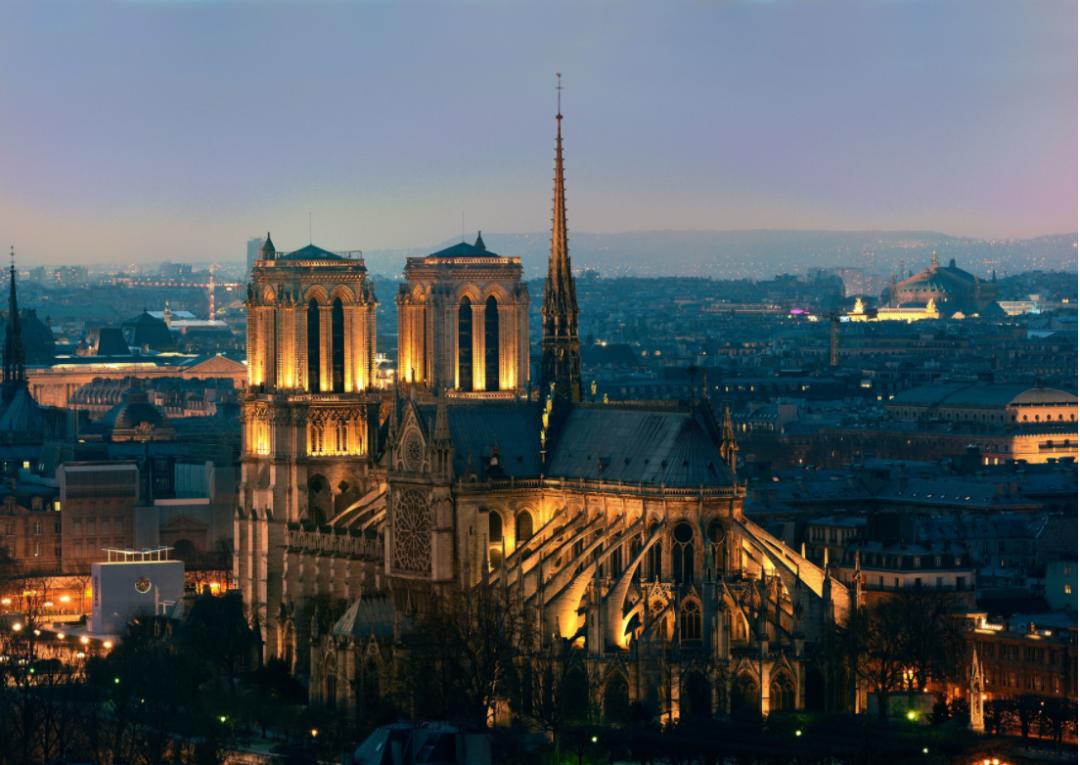 Appreciation Of World Famous Architecture - Notre Dame De Paris, France ...