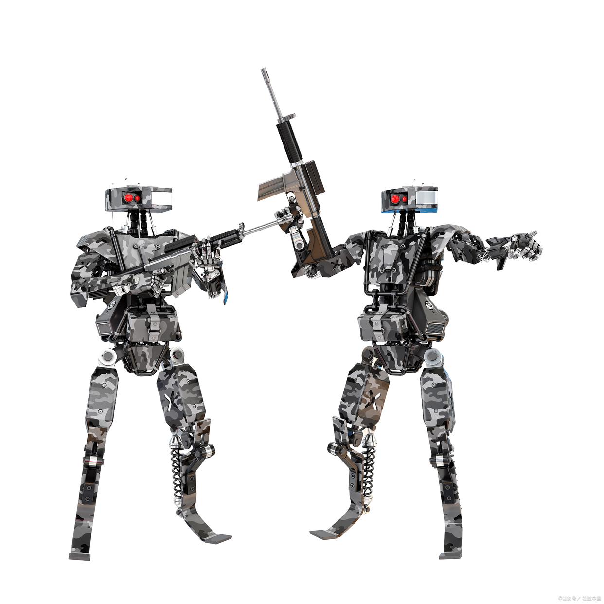 Bionic robot warrior, the perfect combination of artificial ...