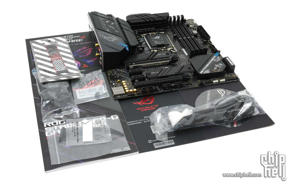ASUS ROG B660G motherboard installation show iNEWS
