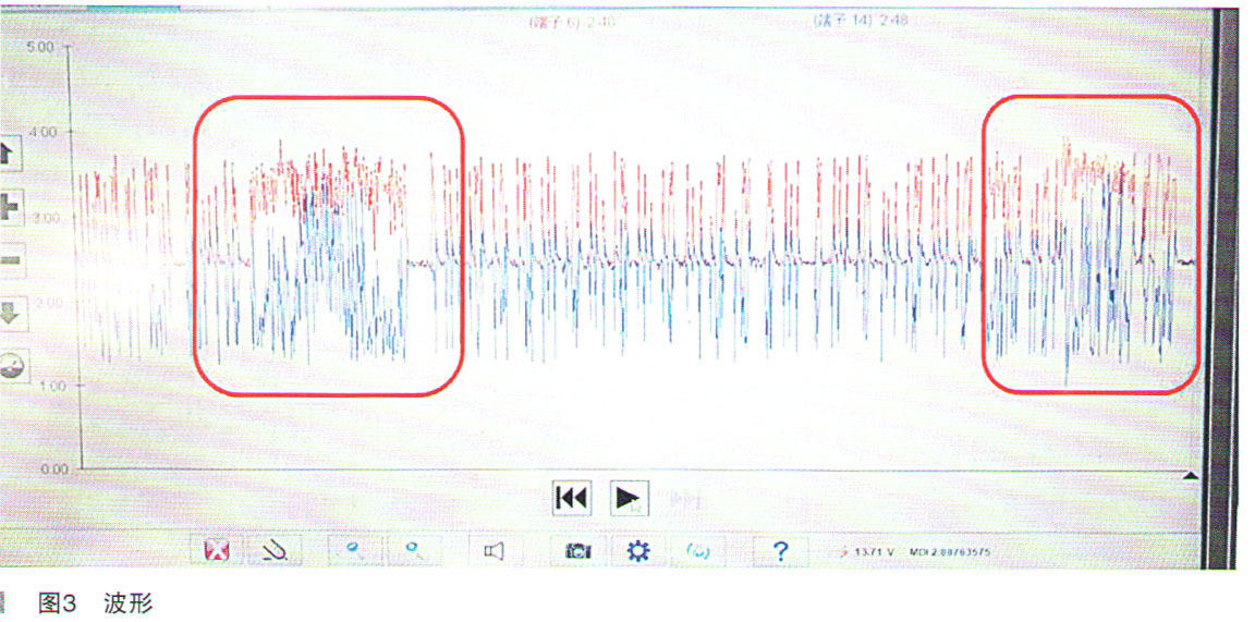 The Chevrolet Malibu instrument will show intermittent water