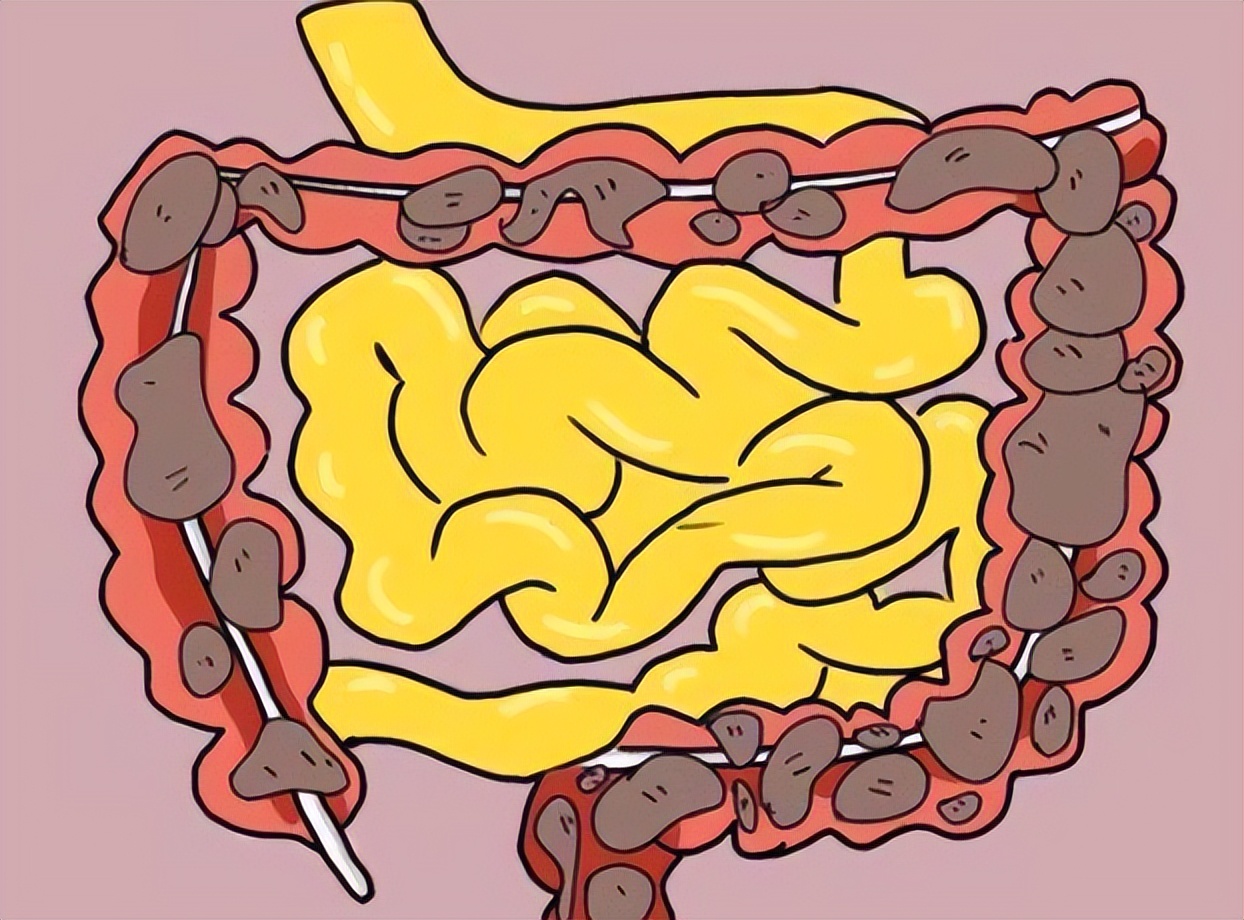 When I go to the toilet, the front of the stool is dry and hard, and