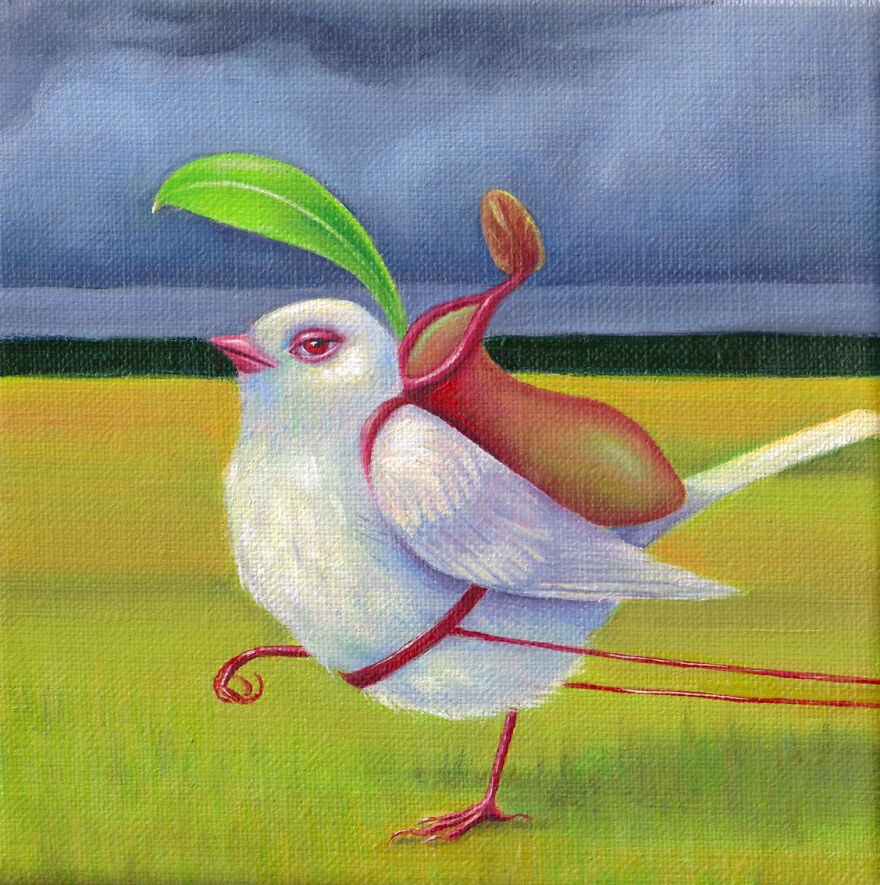 This peculiar style of painting abroad is quite strange, the fear of