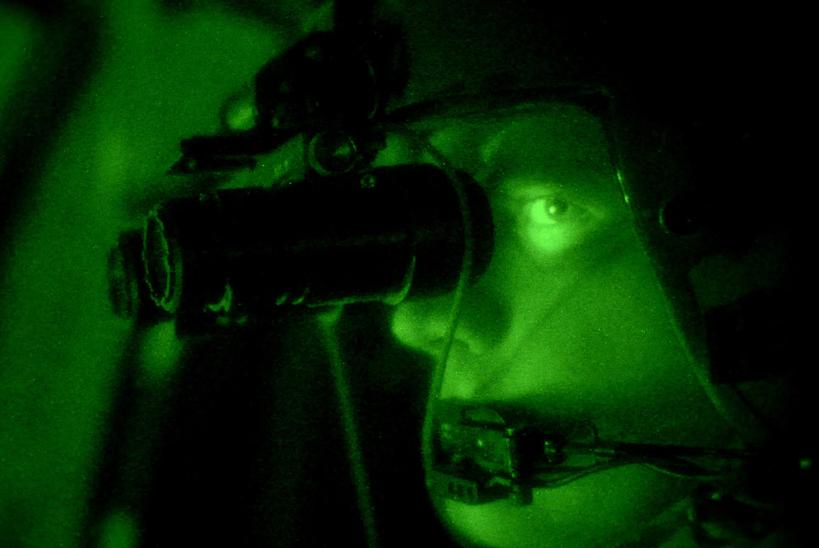 How do night vision goggles use light invisible to the human eye to turn night into day? iNEWS