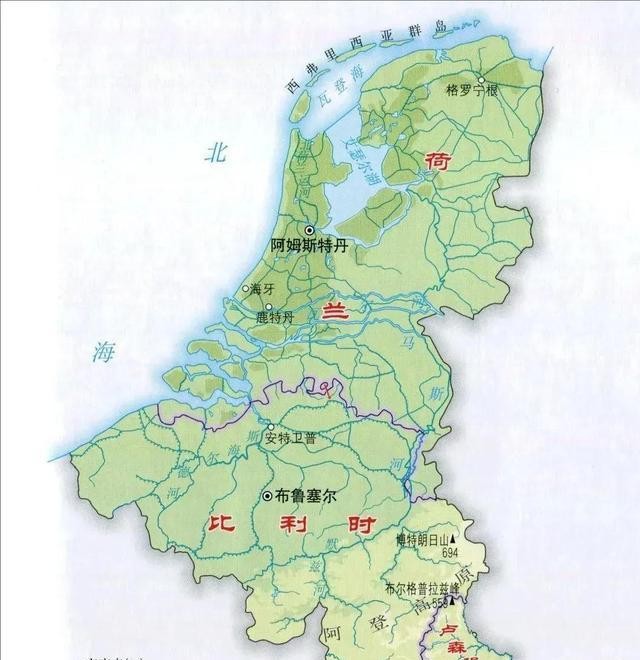 The Netherlands exchanged land with Britain, lost New York, and later ...