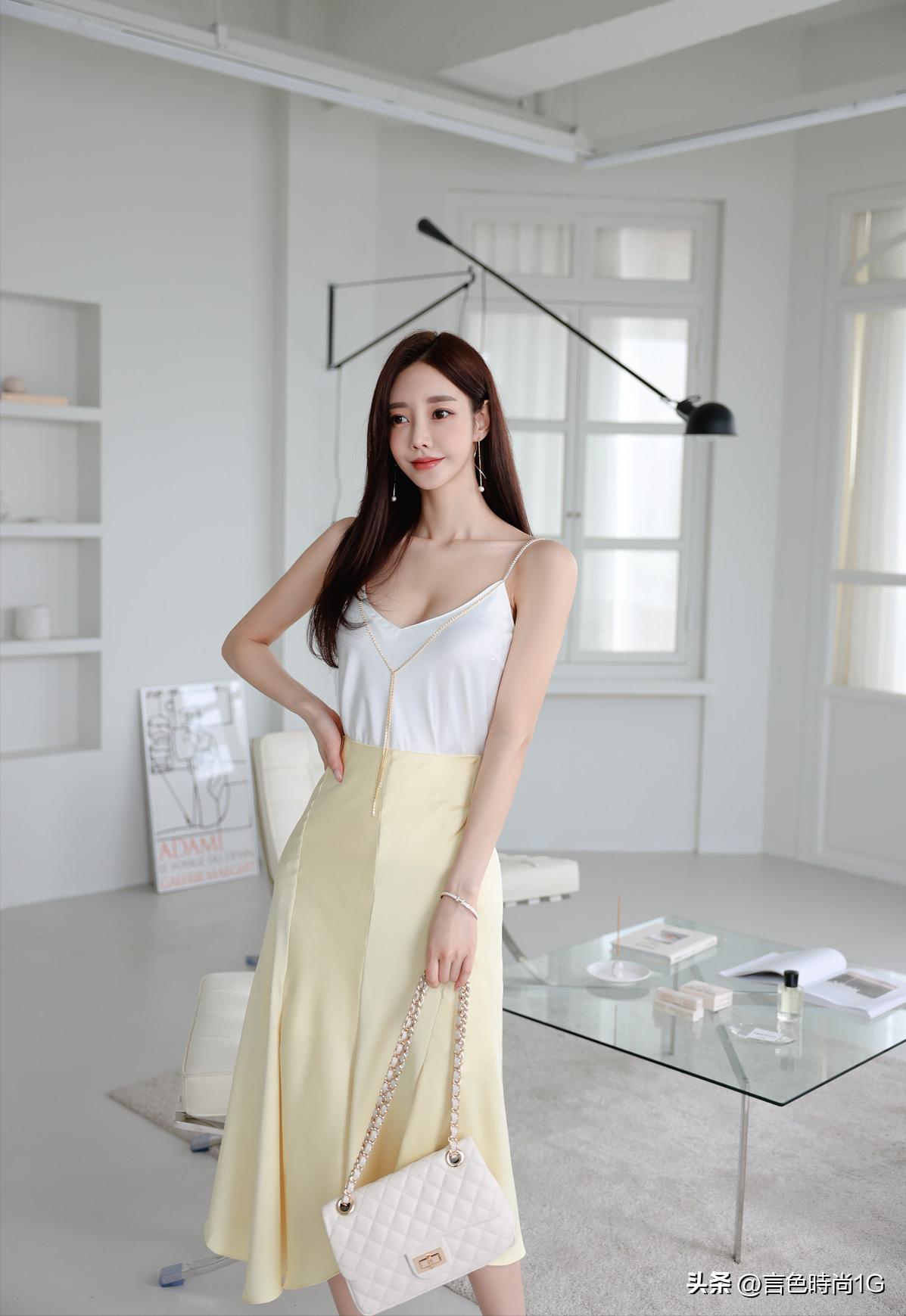 Vienna pale yellow tube top soft princess dress - iNEWS