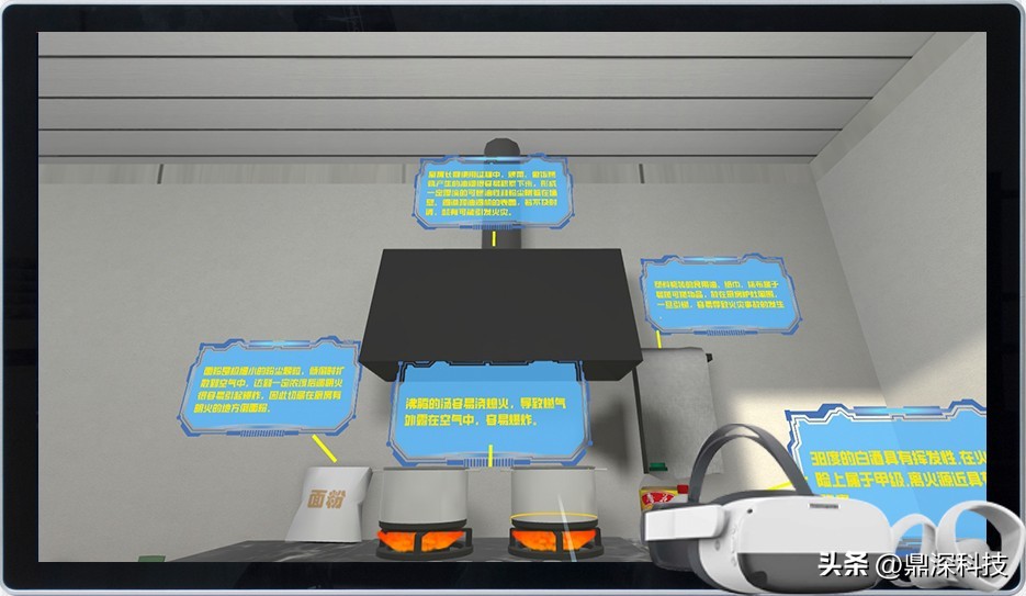 VR fire hazard detection and fire escape system-VR fire emergency ...