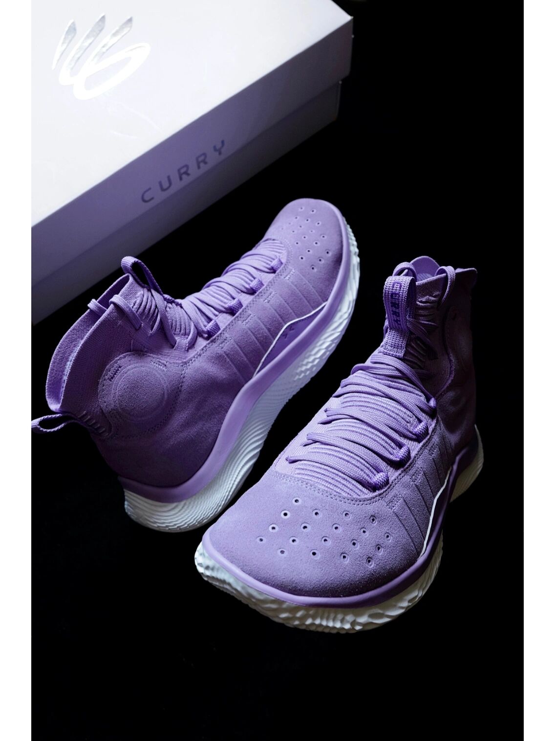 Curry 4 Flotro Violet - iNEWS