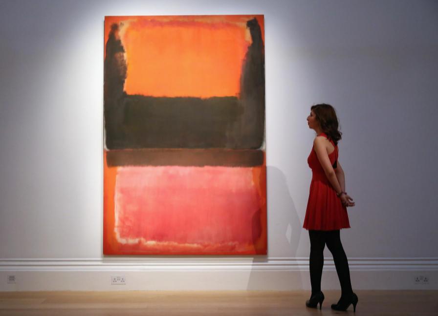 American abstract painter Mark Rothko: Use large blocks of solid color ...