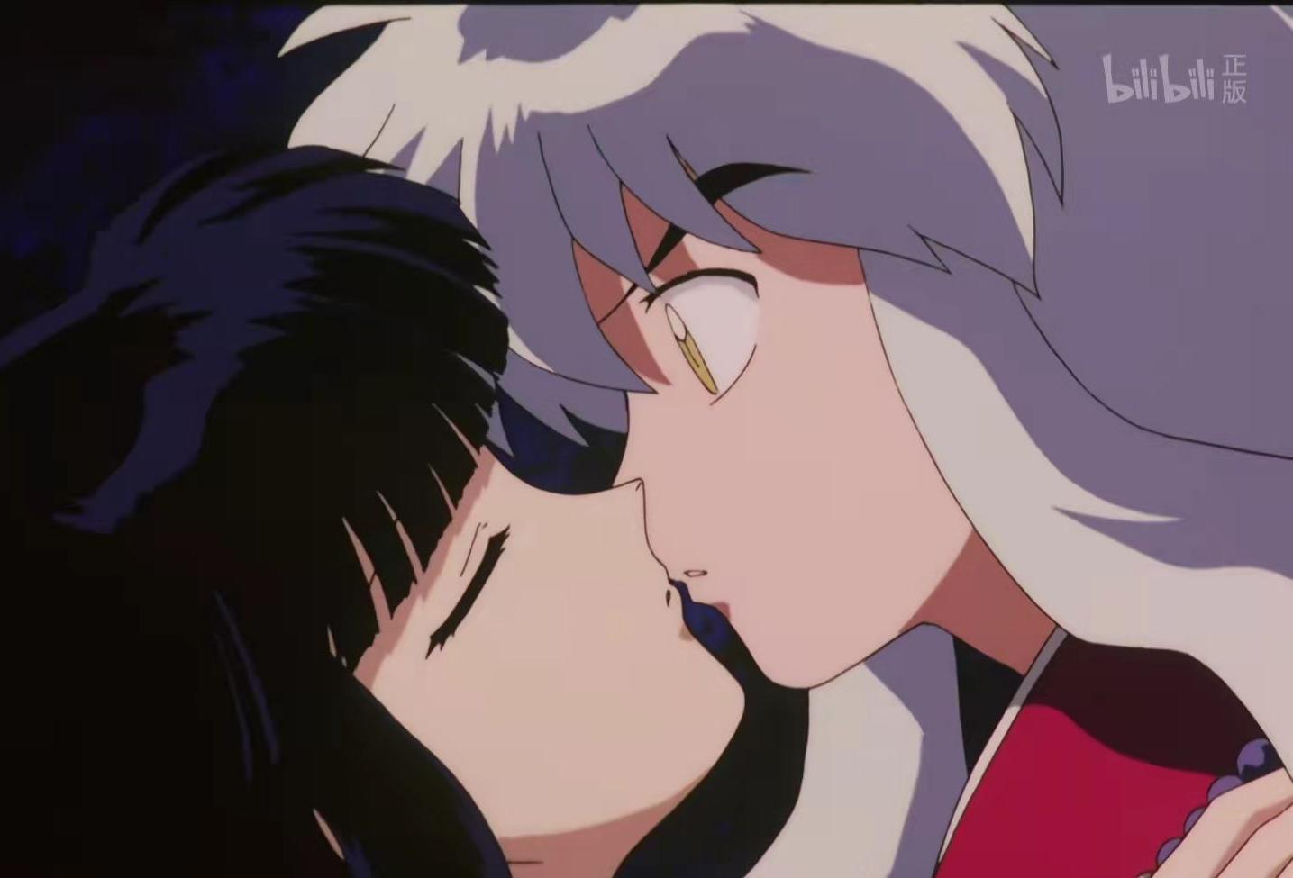 inuyasha kiss