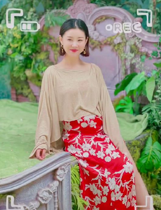 Li Xiaomeng posted beautiful photos of her pregnancy. She and her ...