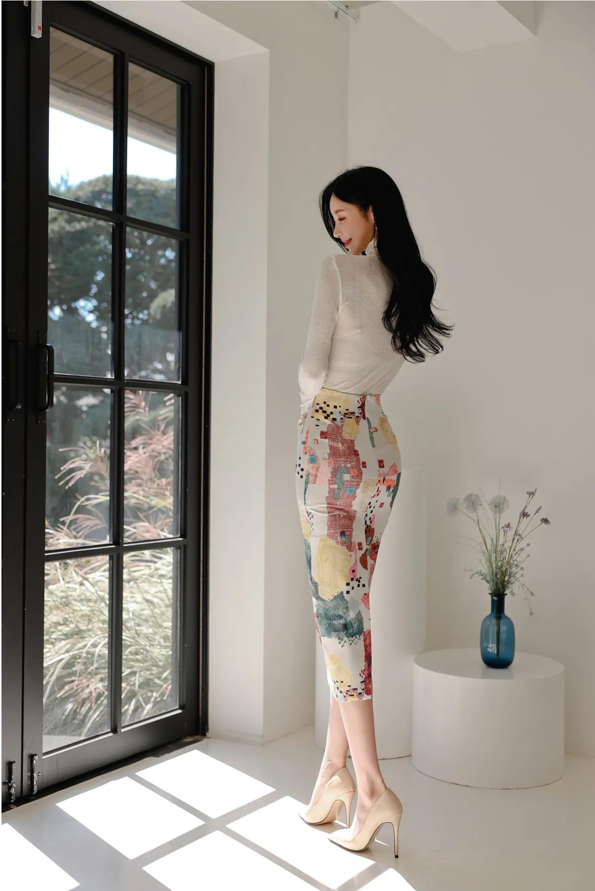 Korean model Son Yoon-joo selects high-quality beautiful pictures - iNEWS