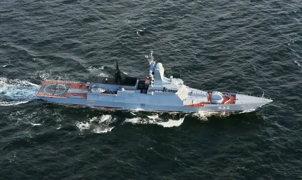 Russia's 20385 frigate, equipped with anti-ship missiles and anti ...