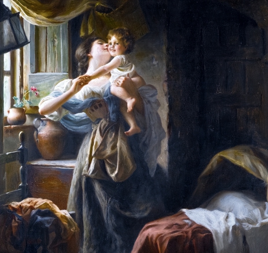 The development of mother and child theme in Dutch genre paintings in ...