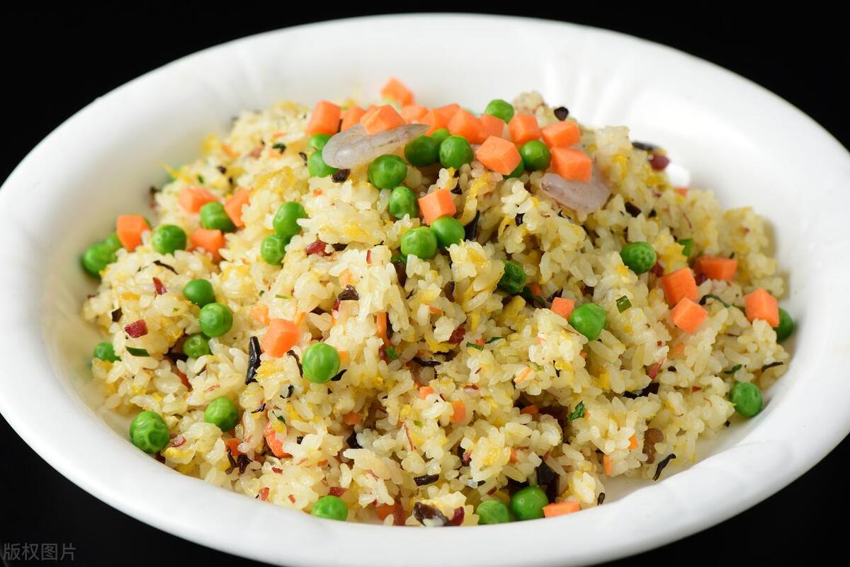 Teach you step by step how to make authentic Yangzhou fried rice, which ...