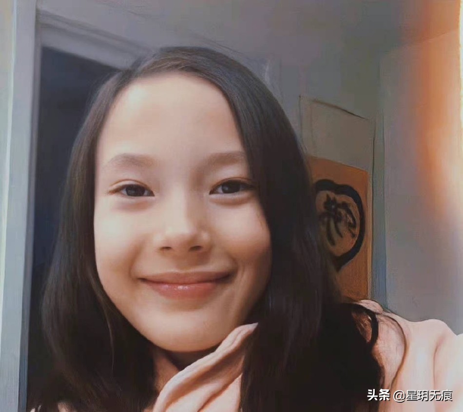 Gu Ailing's cute childhood photos are exposed, with a bright smile on ...