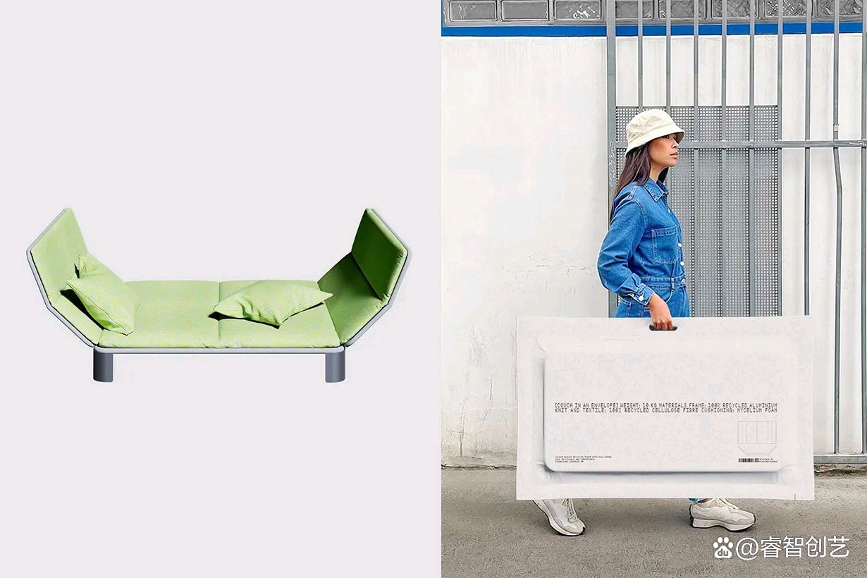 A 10kilogram sofa can be packed into a "big envelope" and carried away
