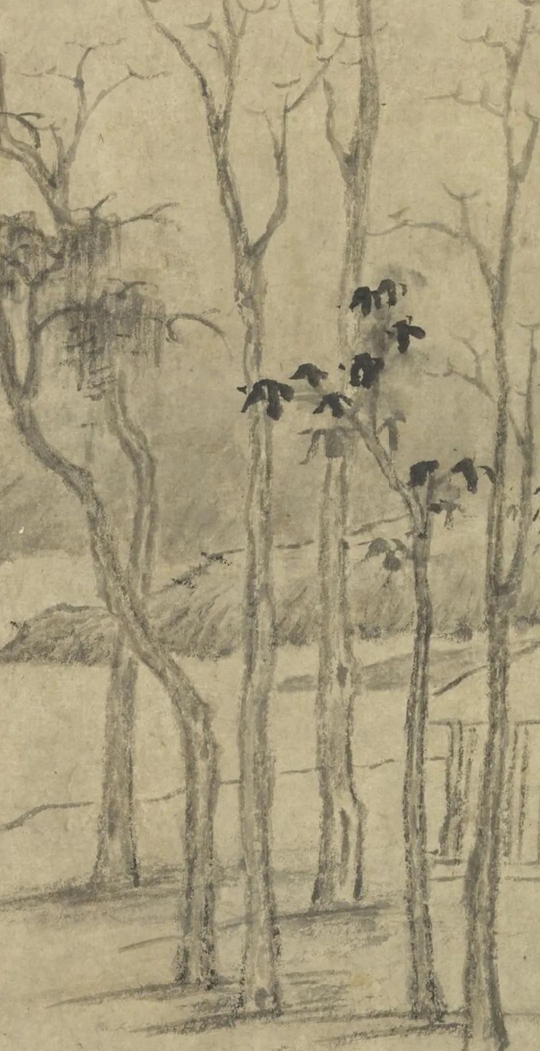 Pictures of loose and secluded Xiu, snow mountains, river trees and ...