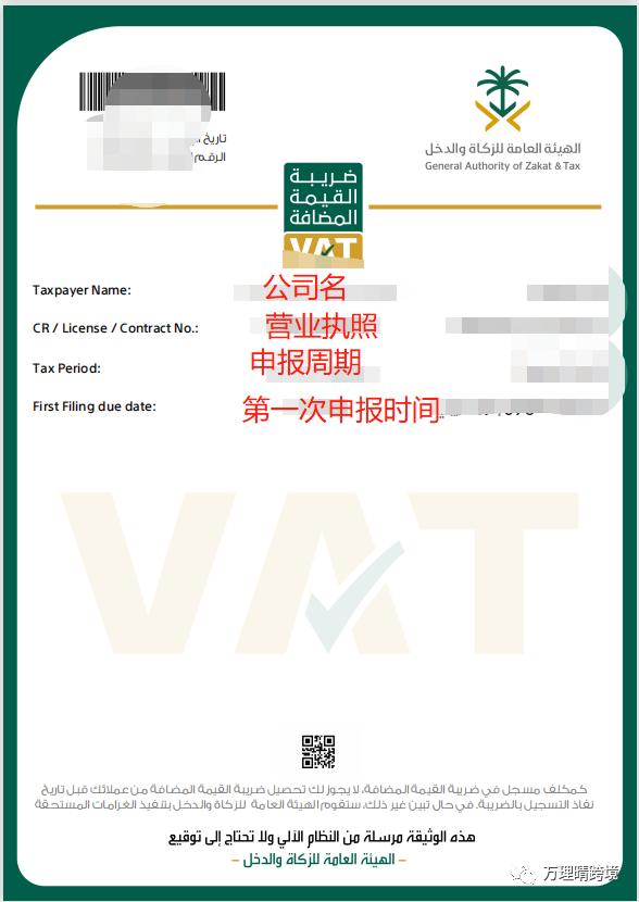 Amazon Middle East FBA sellers must upload the VAT tax number