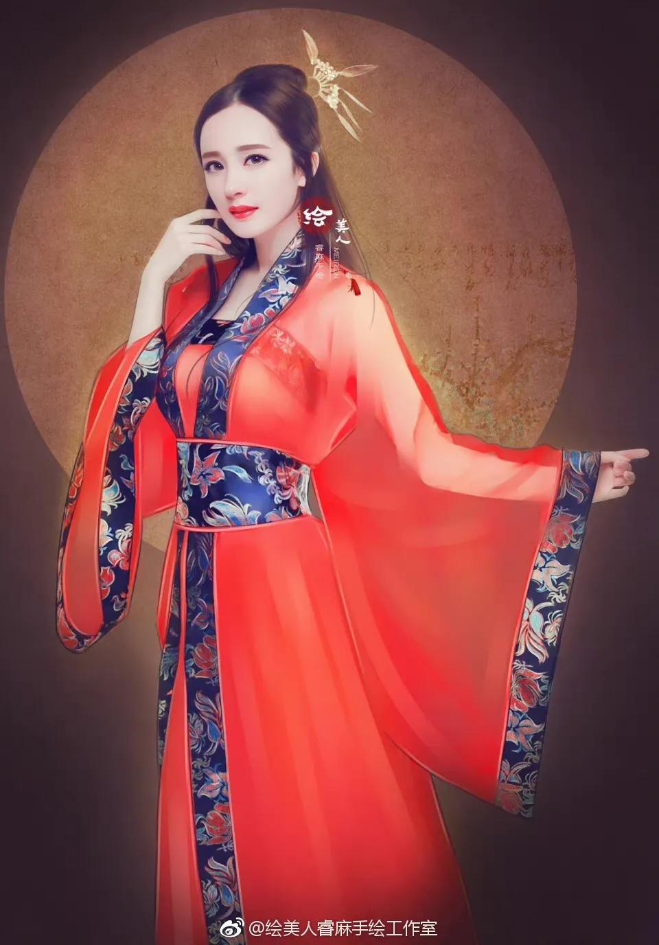 share-hand-painted-pictures-forty-five-beautiful-pictures-of-yang-mi