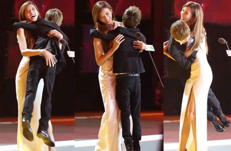 In the embarrassing moment between stars, Guo Jingming and Lin Zhiling ...