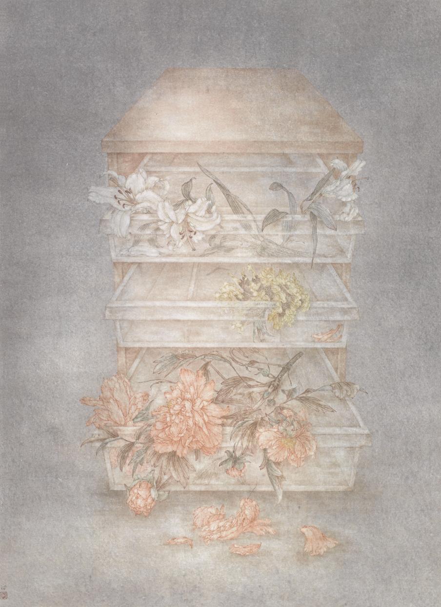 Appreciation of works by young female painter Lei Miao - iNEWS
