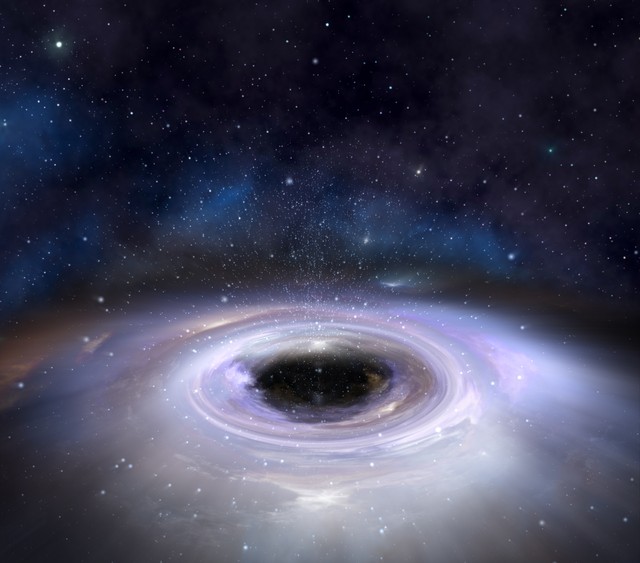 The ultimate black hole sucks all the matter in the universe into the ...