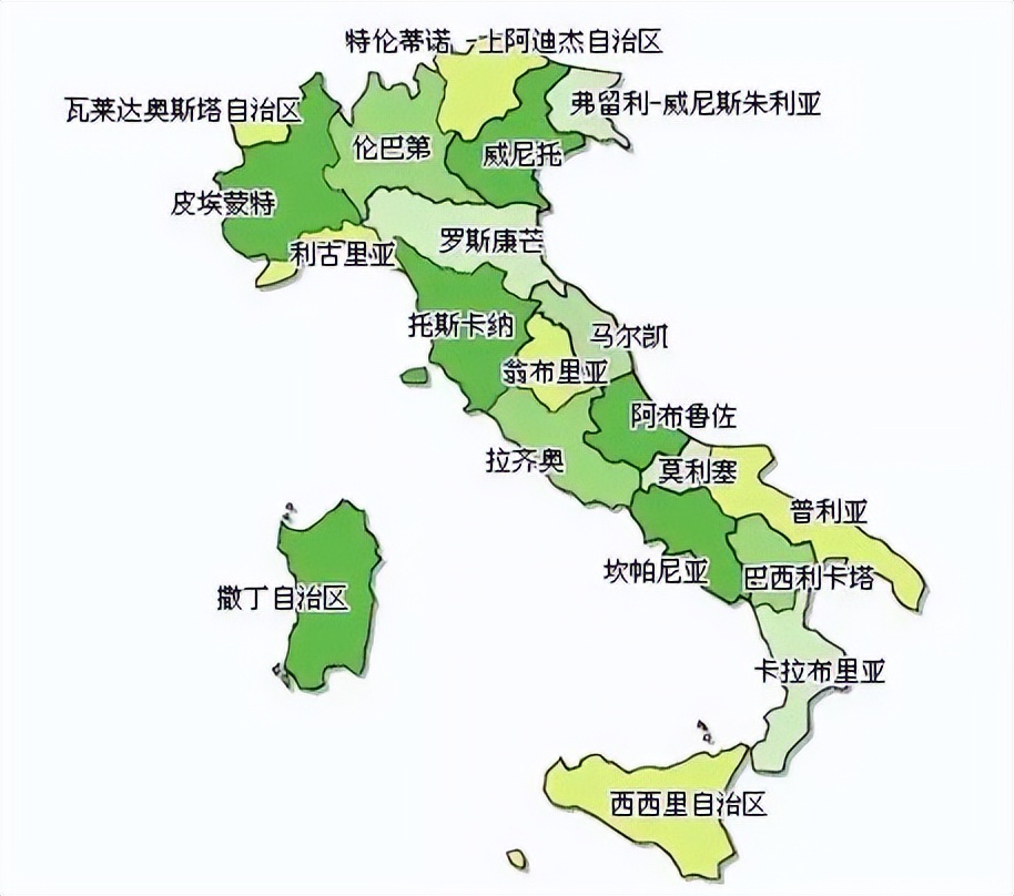 Why do the developed provinces in northern Italy speak German? iNEWS