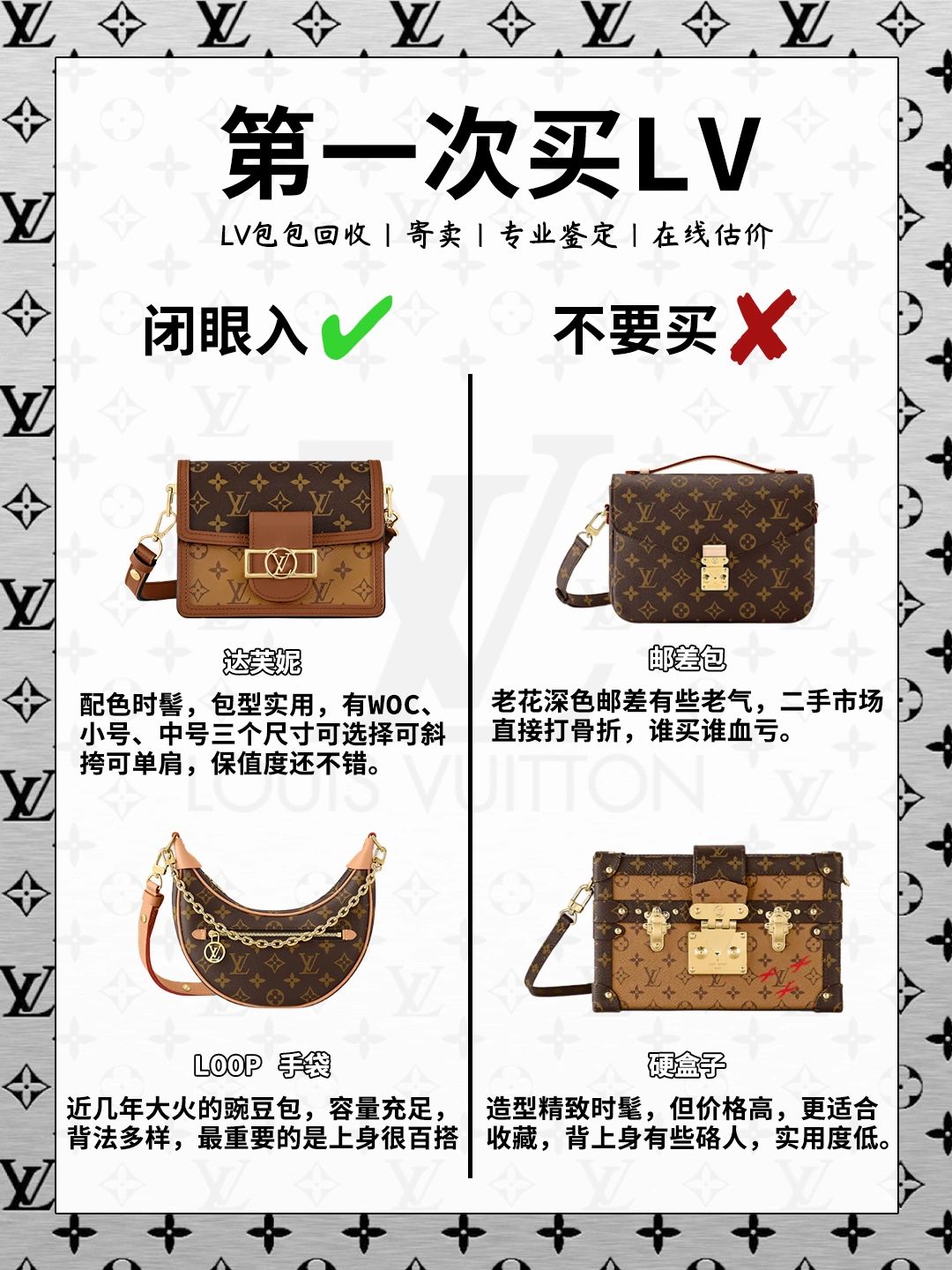 Buying LV for the first time Buy with your eyes closed & don't buy it