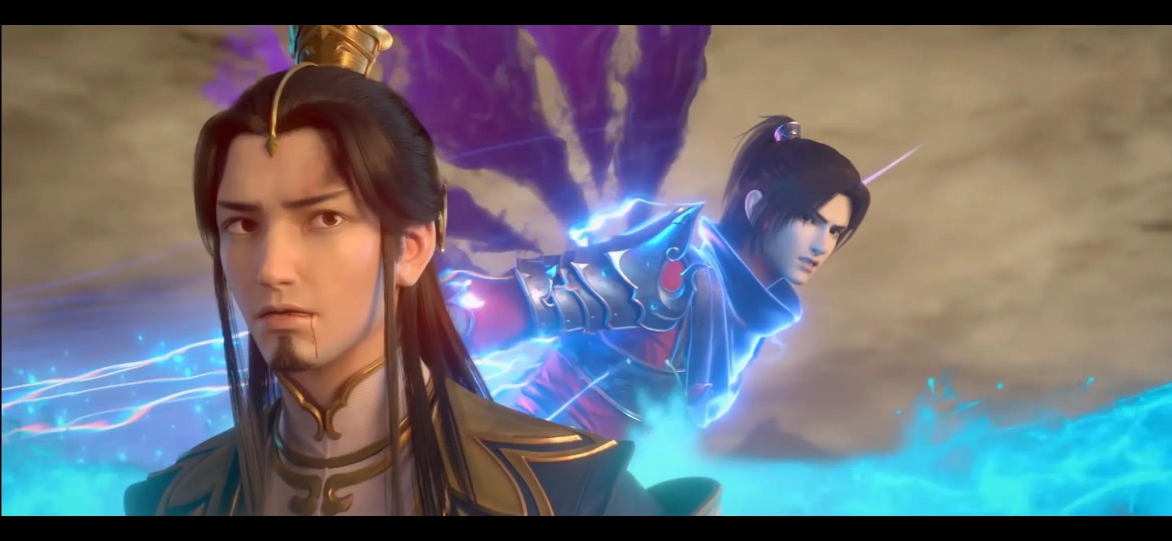 In the battle of falling heart flames, Han Feng lost and Xiao Yan was ...