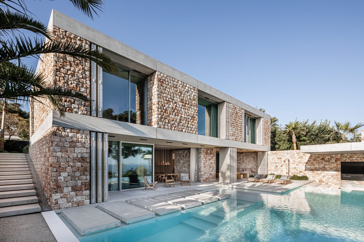 Mediterranean Mallorca Luxury Natural Stone House iNEWS