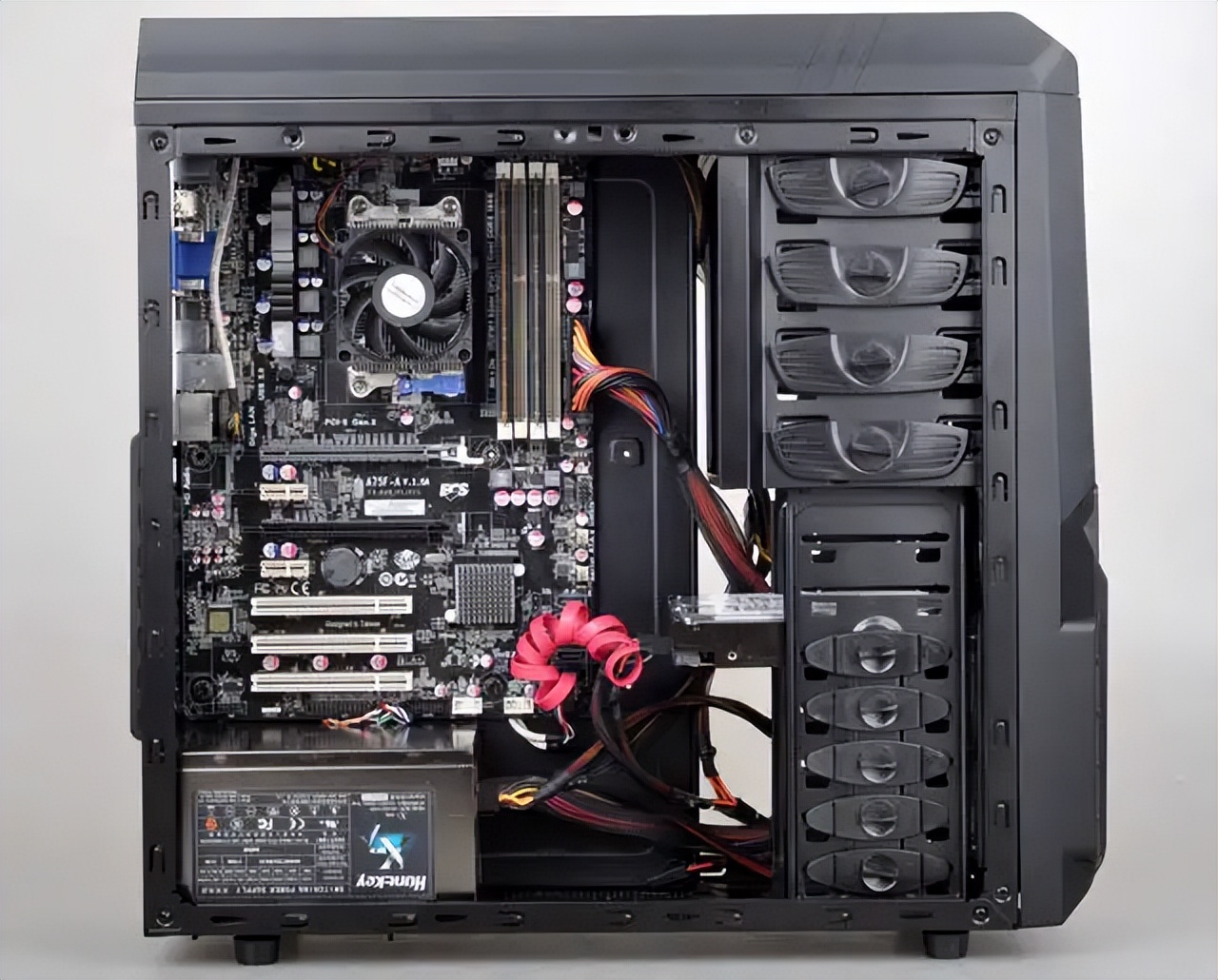 What should I do if the computer cannot start normally after a power