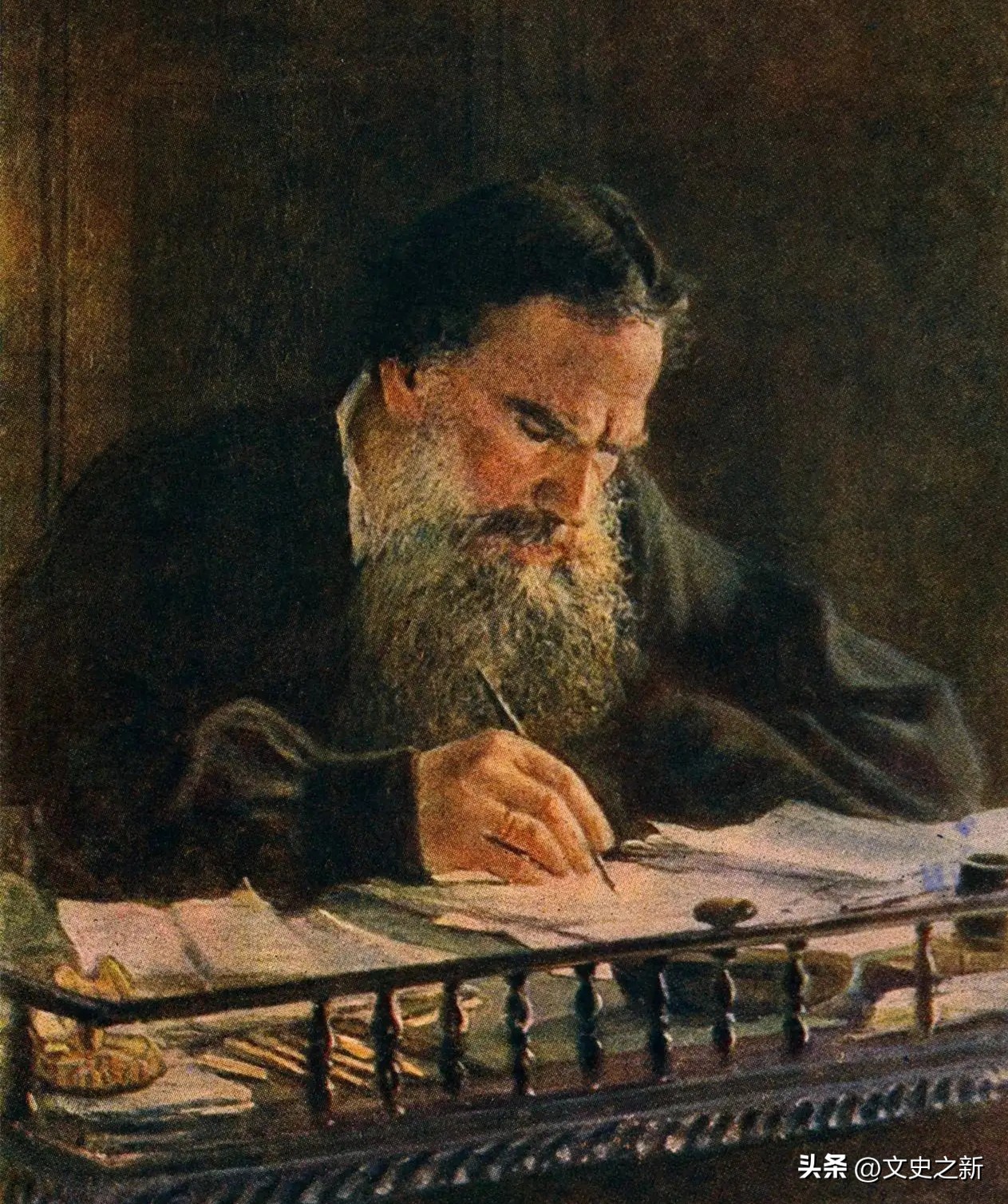 The great writer Tolstoy was rejected for the first Nobel Prize. After