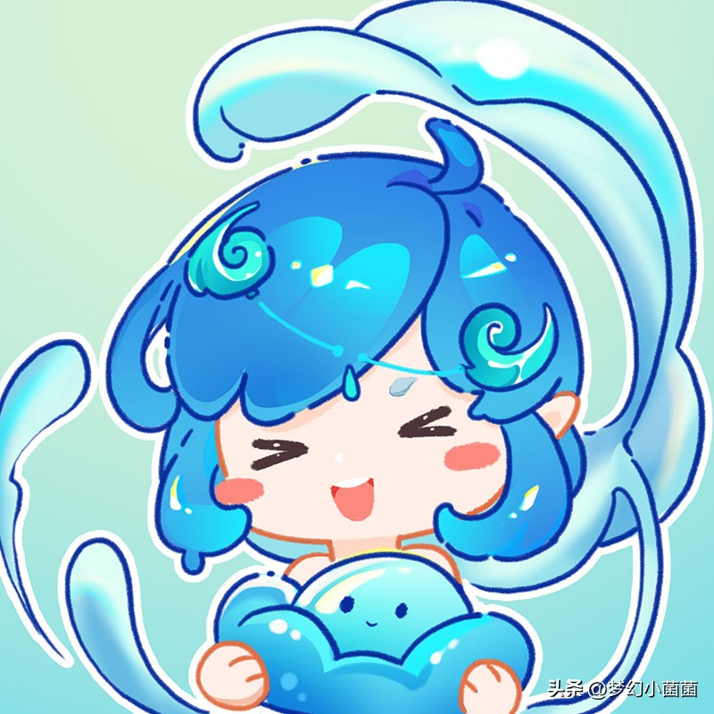 【同人手繪】喜怒哀樂一網打盡,司雨的Q版頭像來咯 - 頭條匯