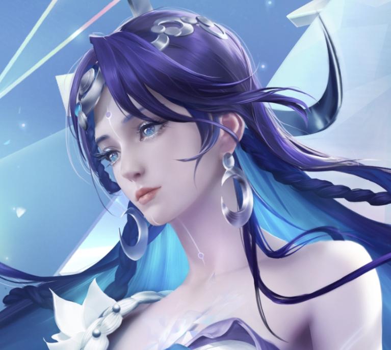 Haiyue model exposure: a skill similar to Luna, the new hero "Ye" is a ...