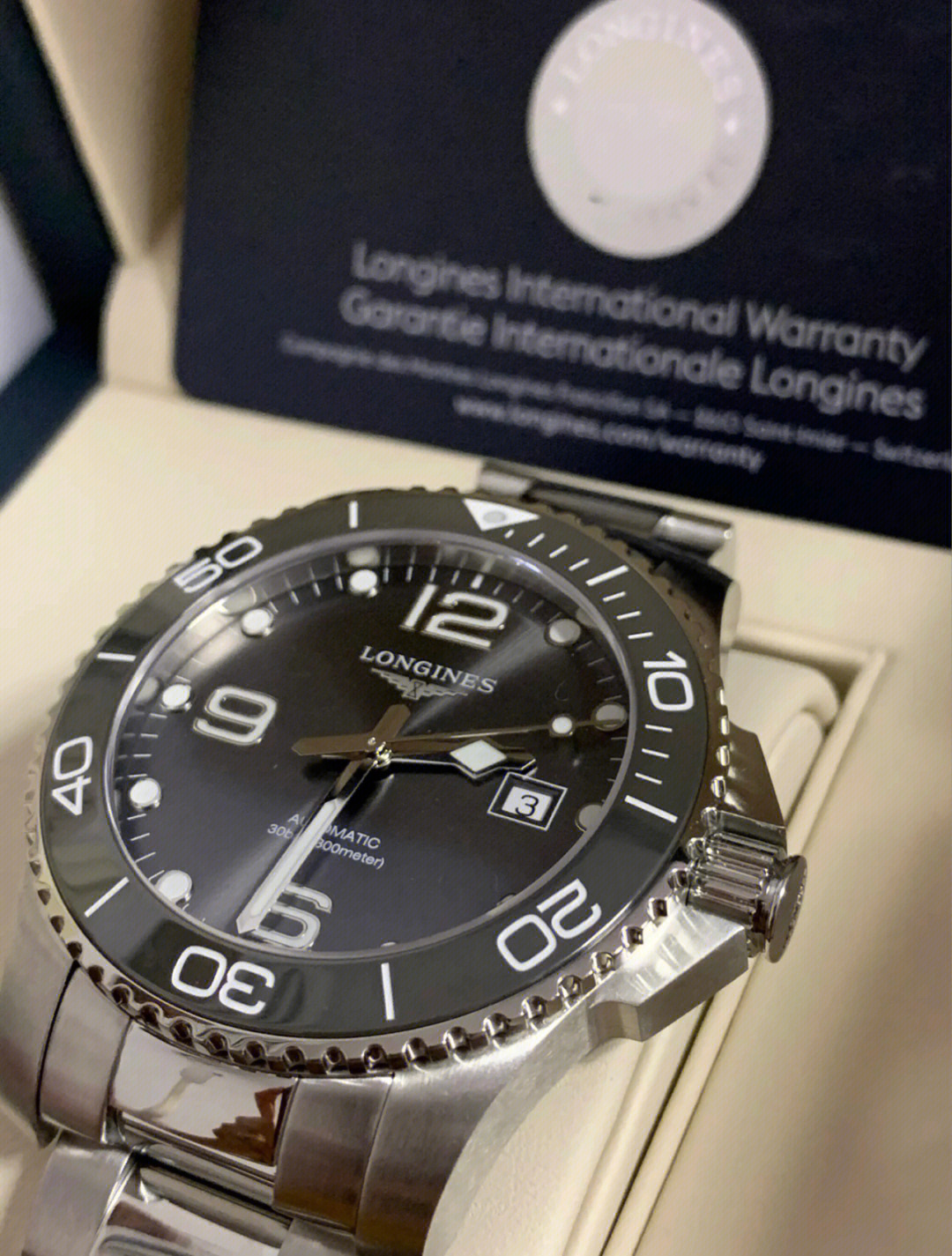 Boyfriend Gift Longines Men's Watch Flat Replacement Rolex Water Ghost