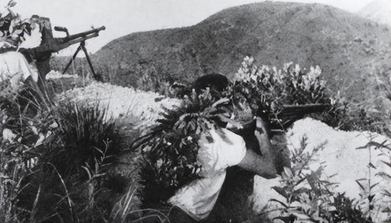 After the Long March of the Red 25th Army, a company of guerrilla ...