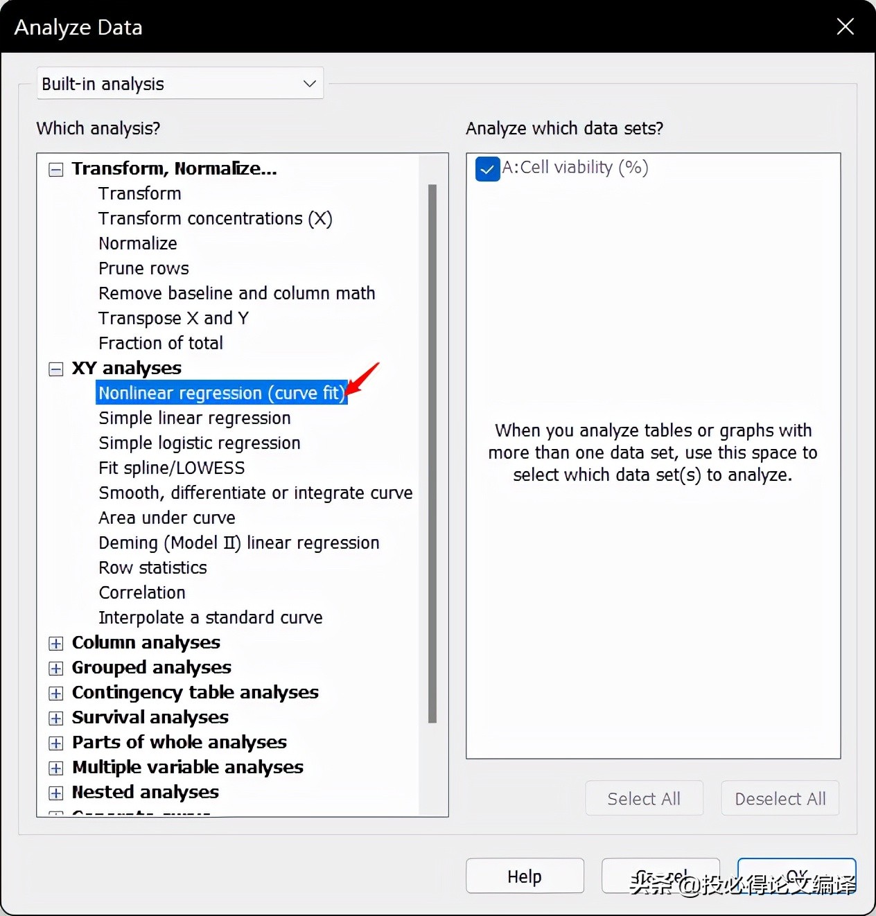 How to use GraphPad Prism to calculate IC50 value and draw doseeffect