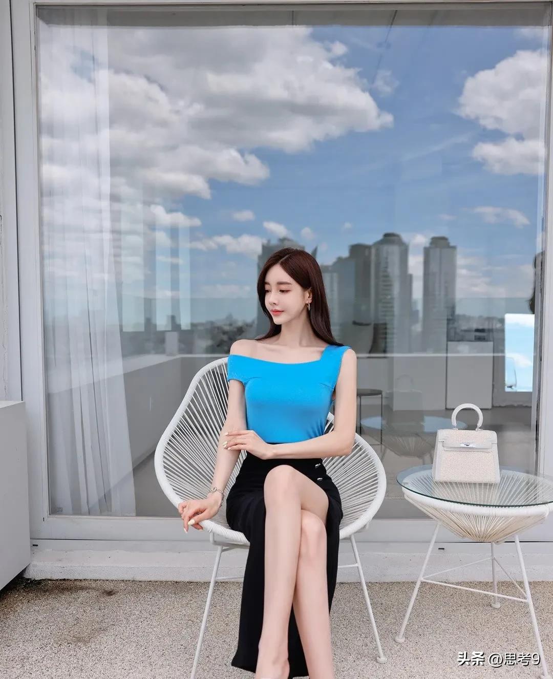 Appreciation of beautiful pictures, South Korea's first model Sun ...