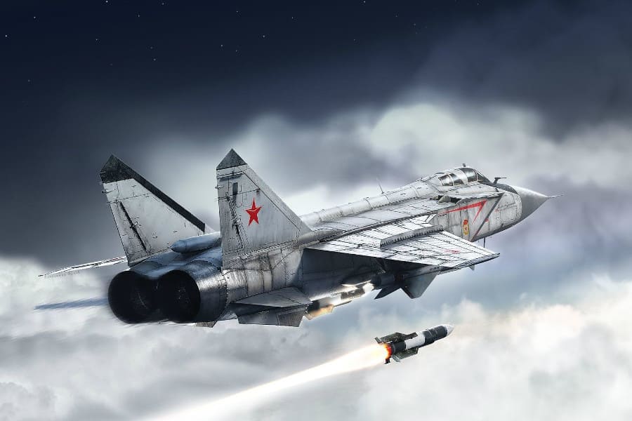 After the fame, the conqueror of the stratosphere!The MiG-31 ...