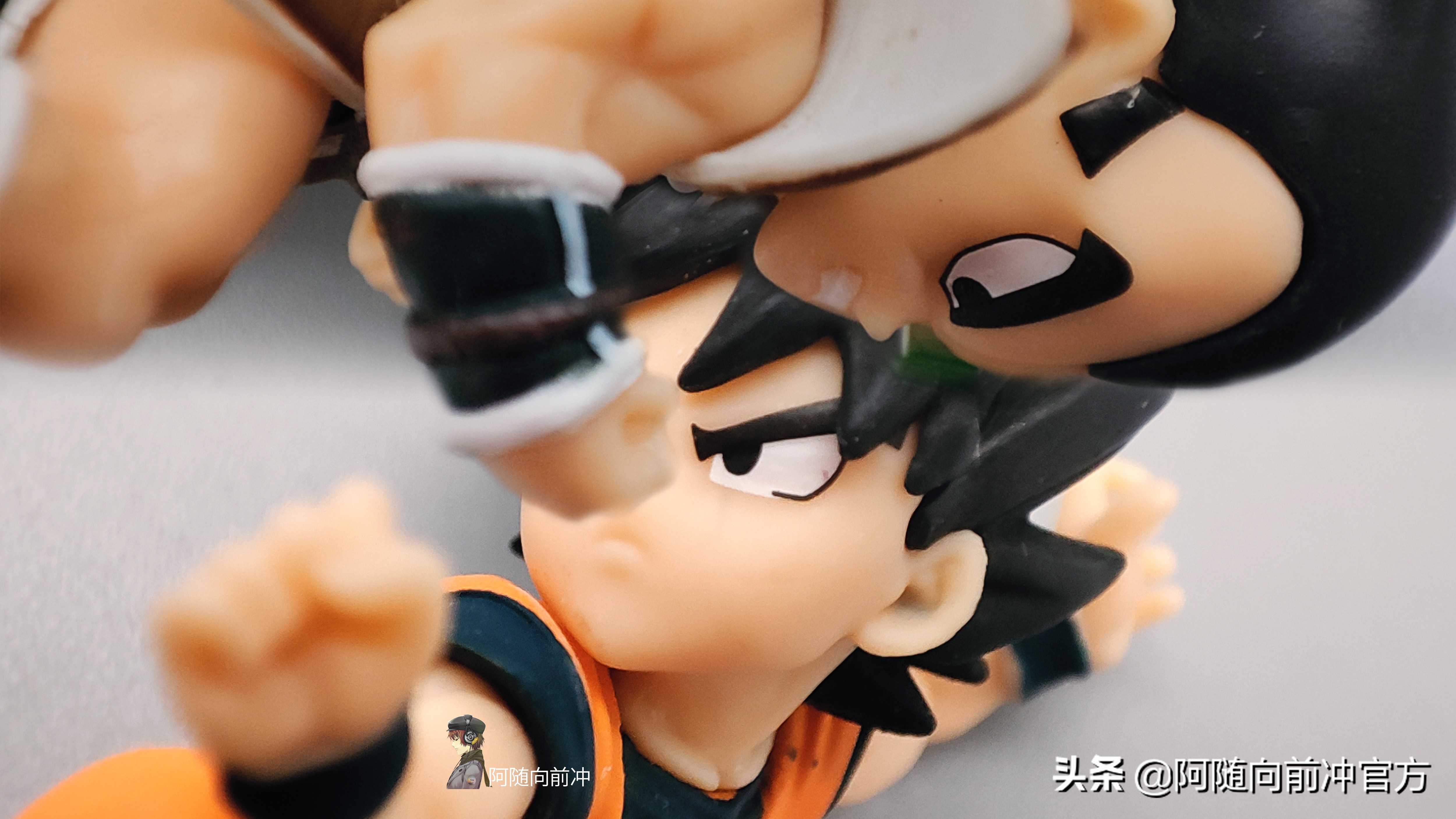 Dragon Ball small scale figure out of the box, the classic scene of